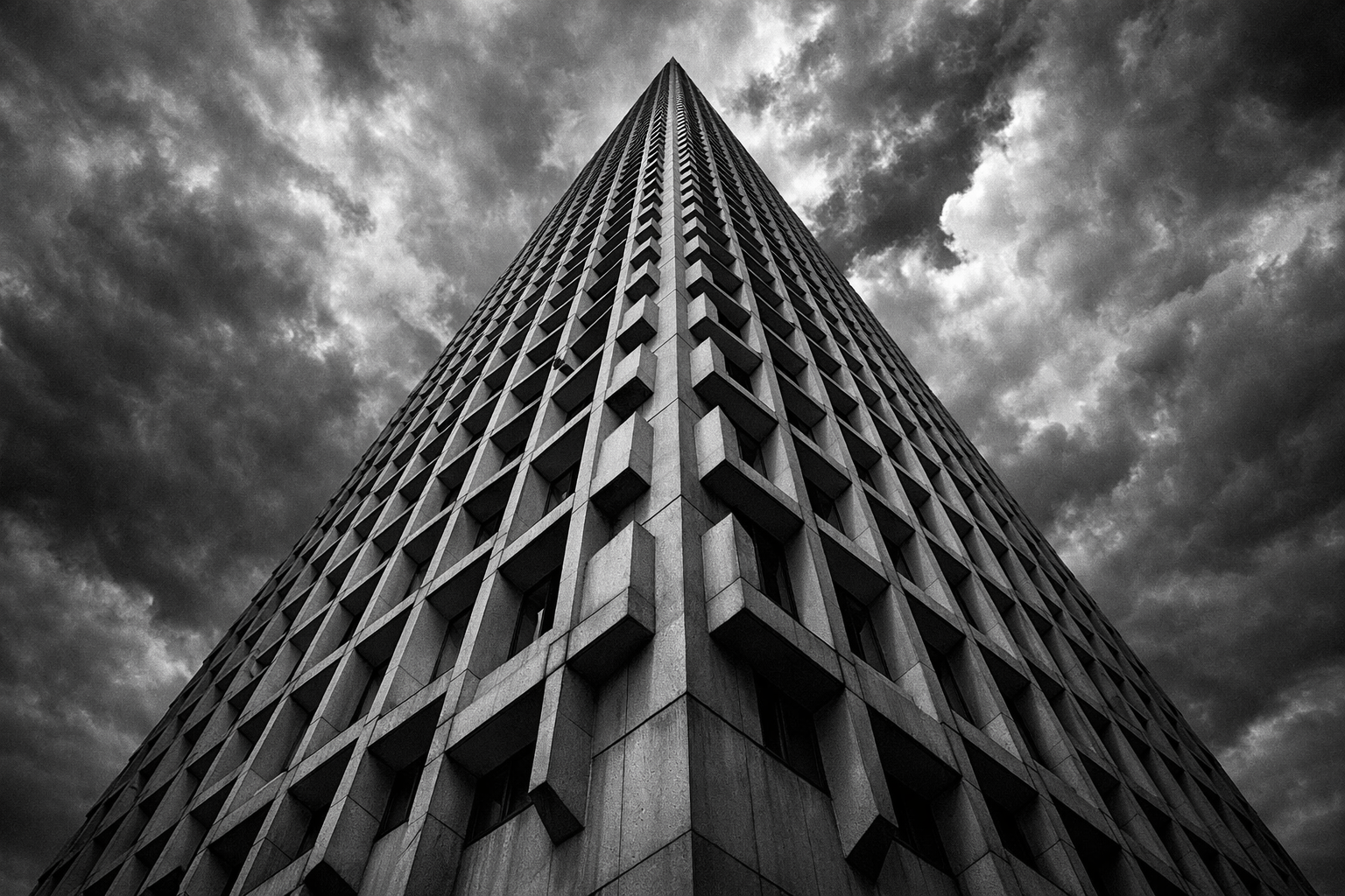 Edificio en perspectiva